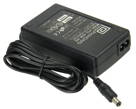 24 Volt Adapter Power Supply, 2.1A, Phihong
